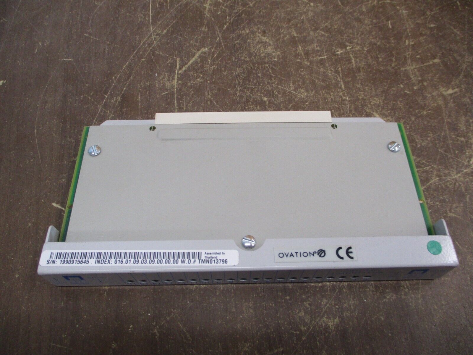 Emerson Ovation Relay Output Module 1C31219G01 Used