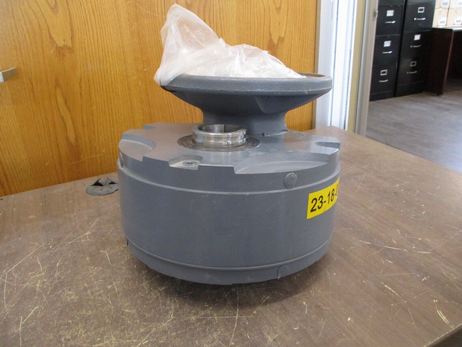 Boston Gear Helical Reducer F239D-17-B9 4.96HP In, 1750RPM In Ratio 17.28:1 Used