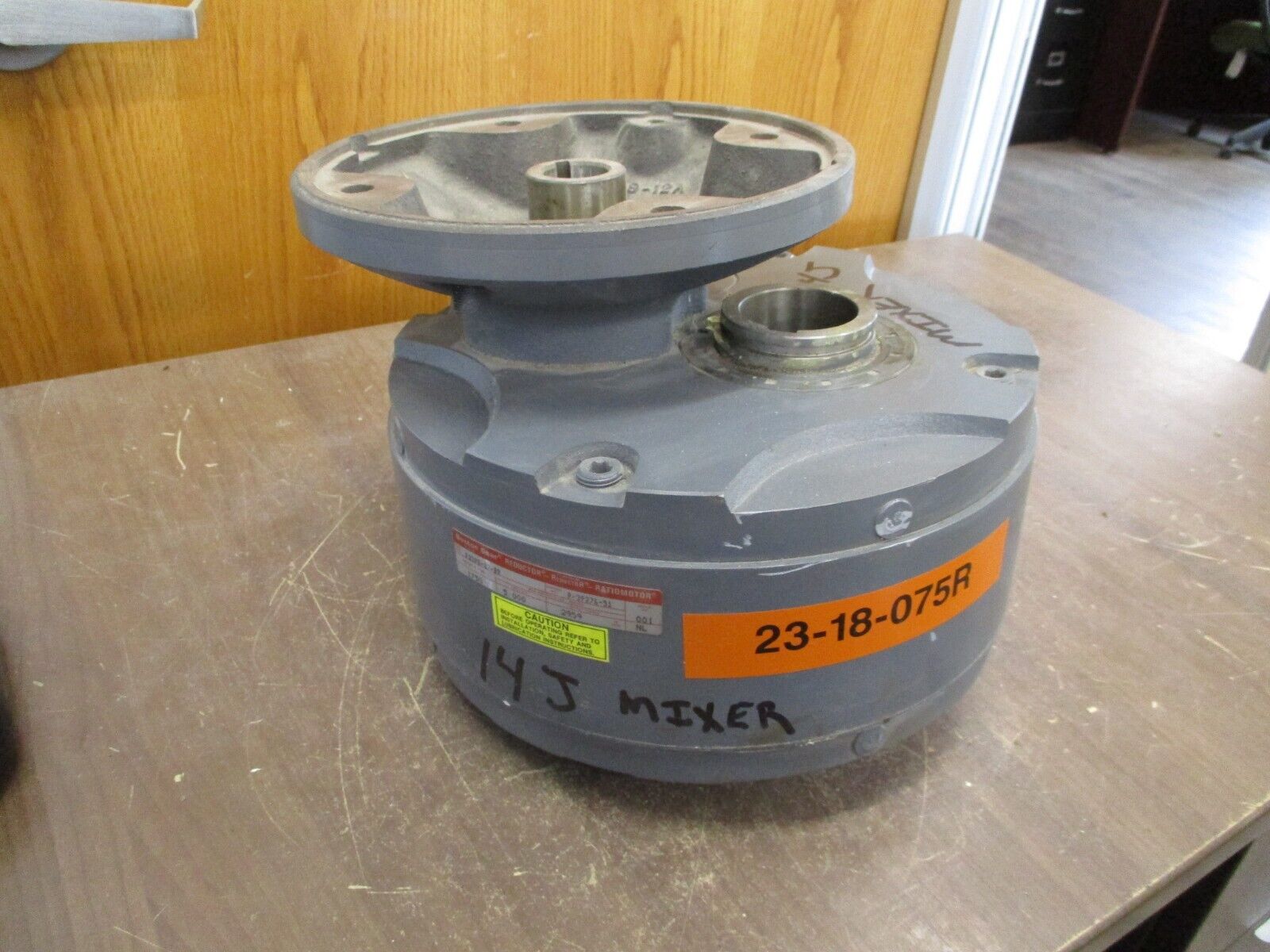 Boston Gear Reductor Ratiomotor Helical Reducer F239D-17-B9 5HP 1750RPM In Used