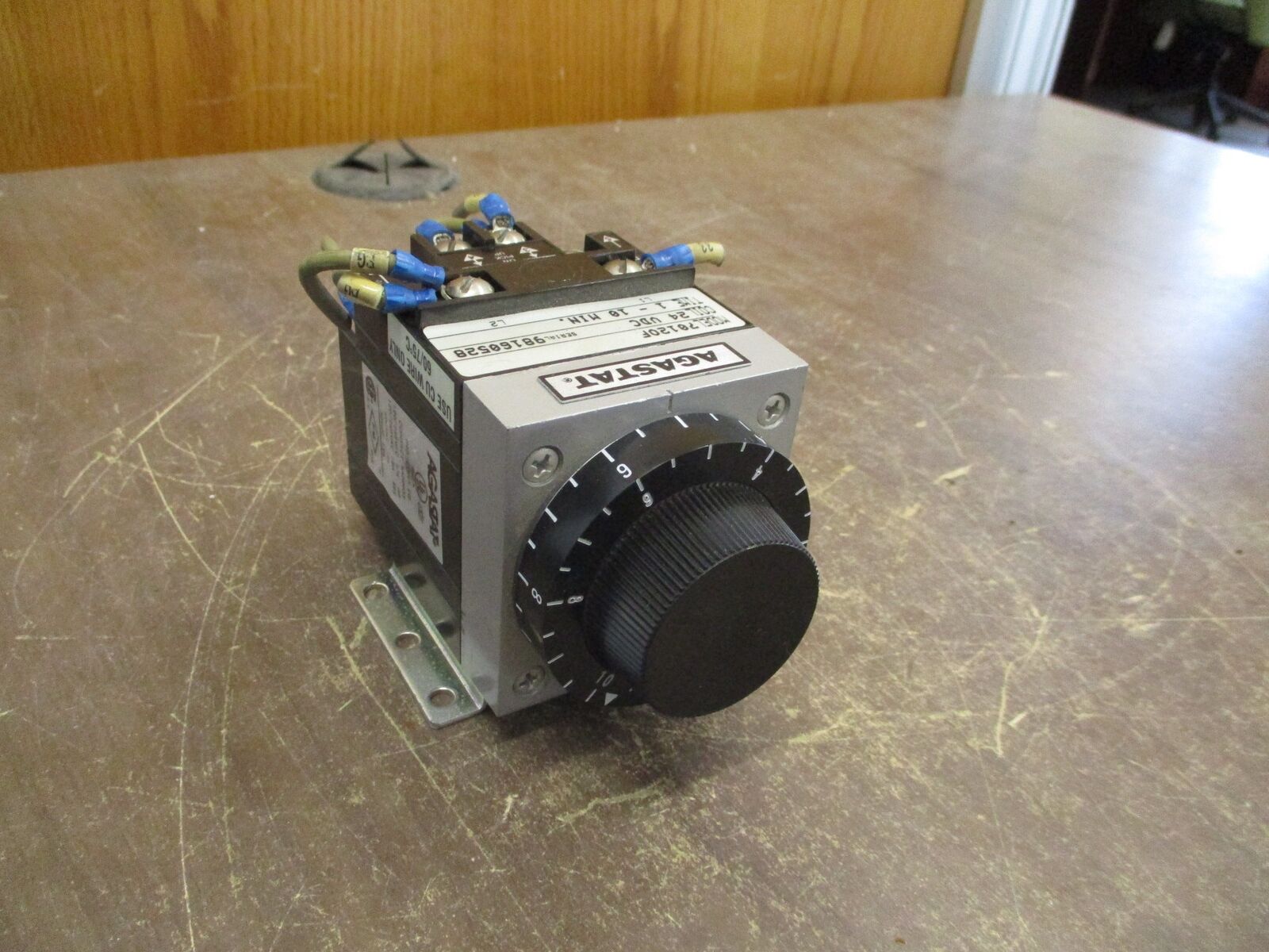 Agastat Timer 70120C 24VDC Coil Time: 1-10min Used