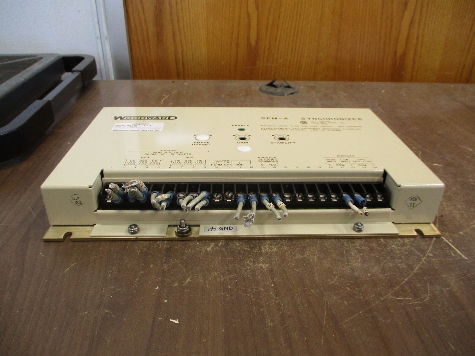 Woodward SPM-A Synchronizer 9905-001 Rev. N Used