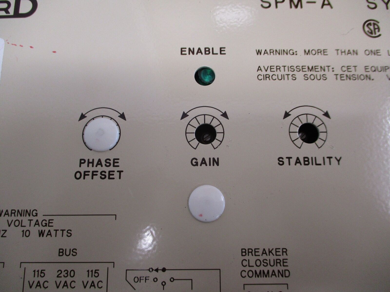 Woodward SPM-A Synchronizer 9905-001 Rev. N Used