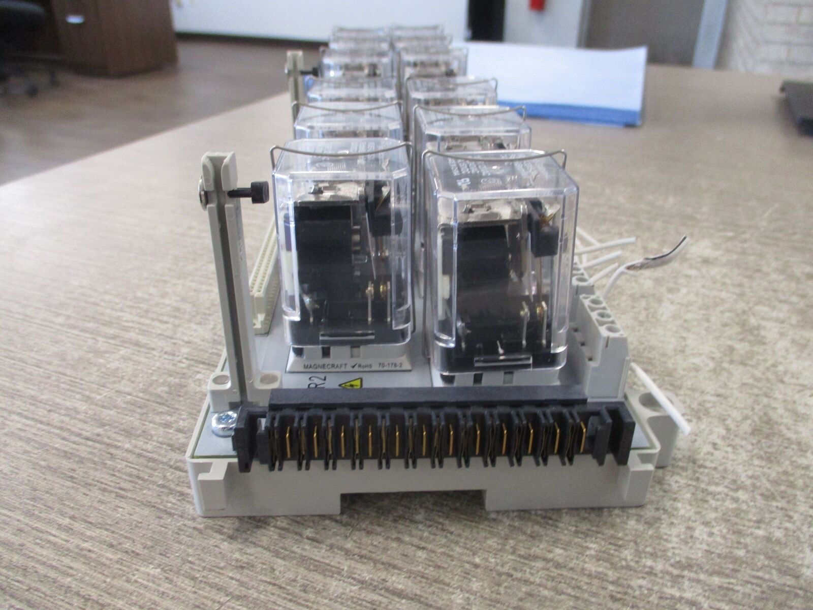 Emerson Ovation Relay Assembly 5A26458G05 Rev. 10 Used