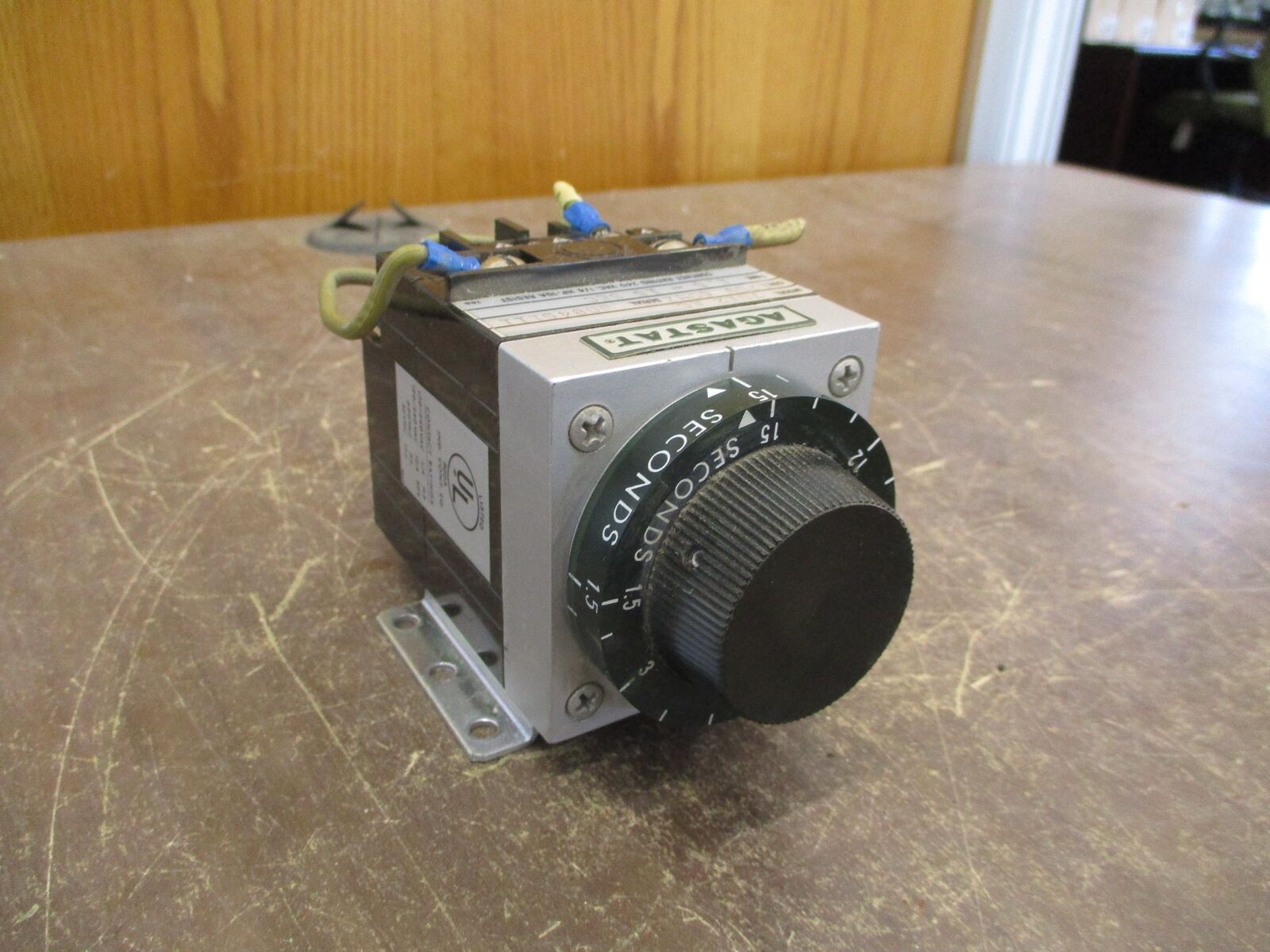 Agastat Timer 7012 AC 120V Coil Time: 1.5-15 Sec Used
