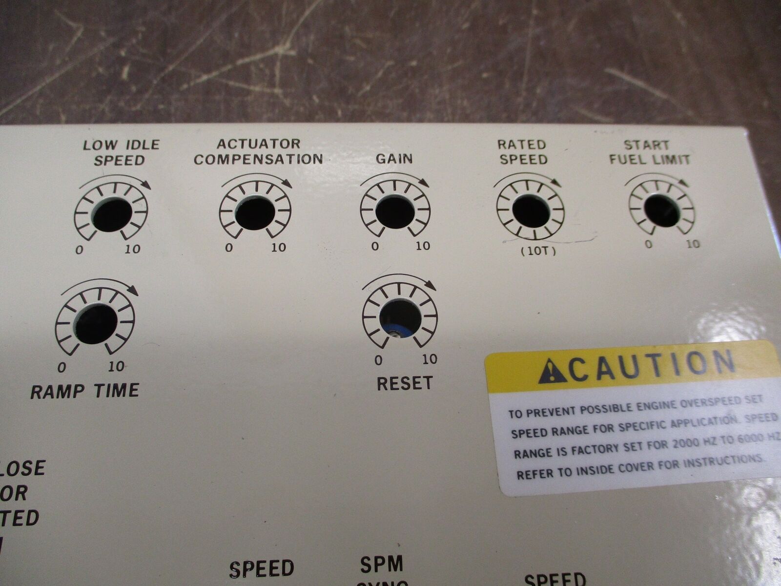 Woodward 2301A Load Sharing & Speed Control 9905-377 Rev. B Used