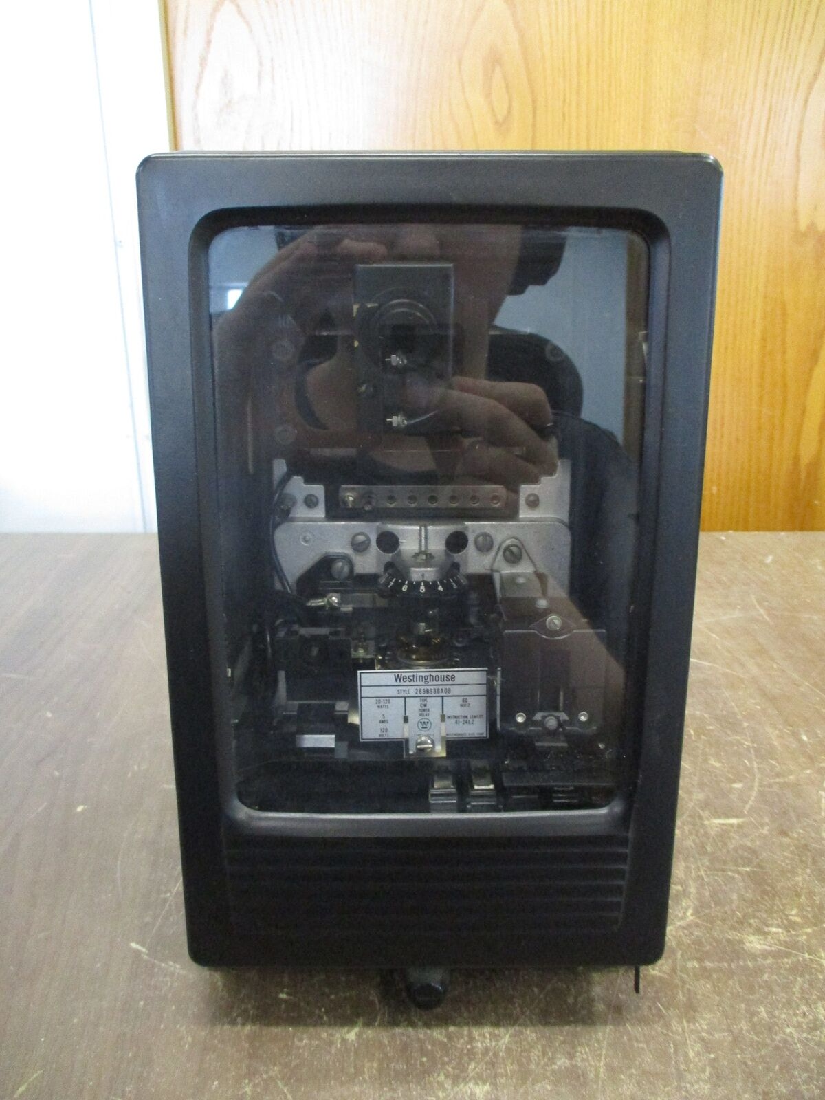 Westinghouse Type CW Power Relay 289B988A09 20-120W 5A 120V 60Hz Used