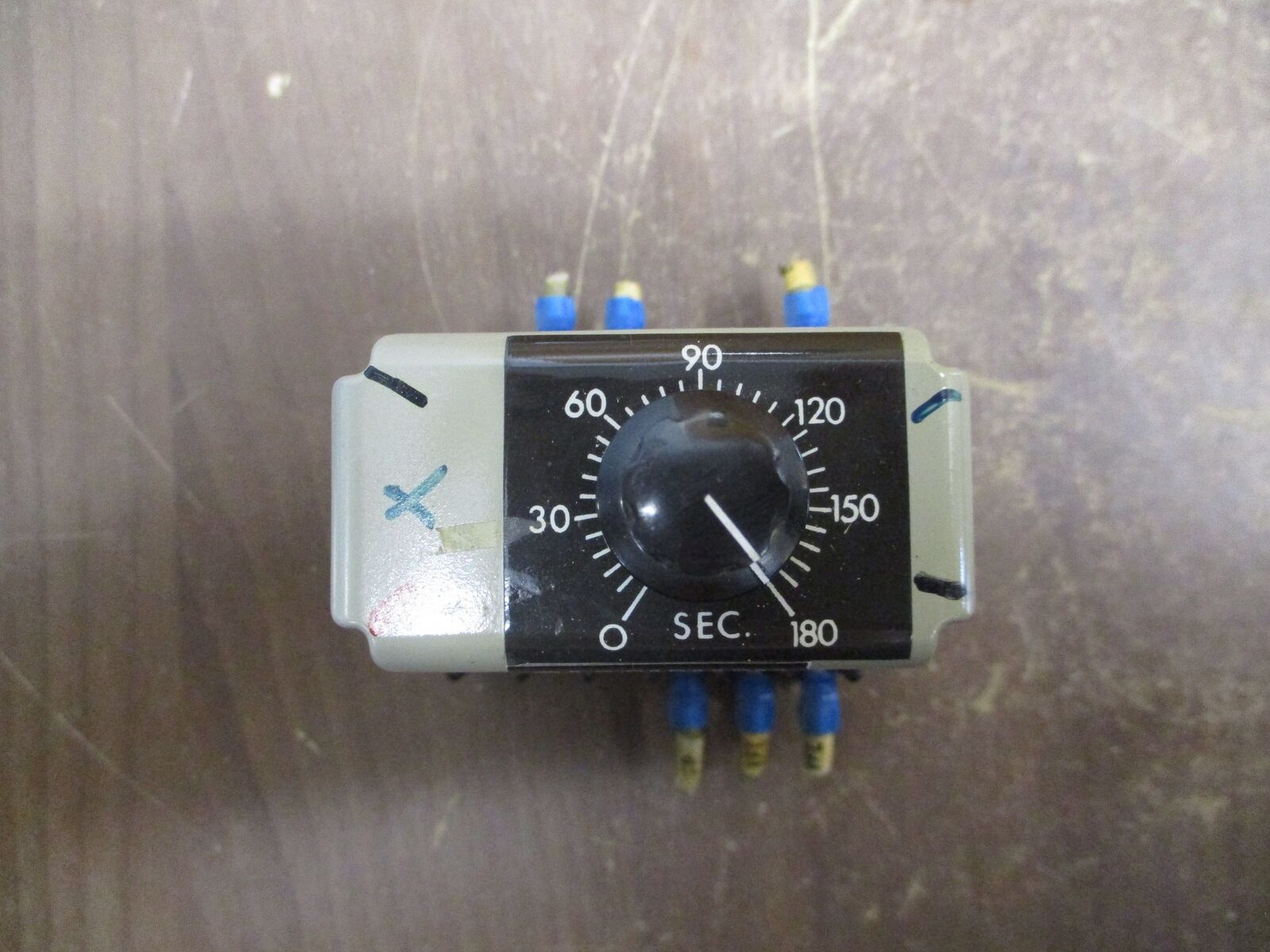 Giannini Controls Cramer Timing Relay 380A-F 24VDC 180 Sec. w/ Base Used