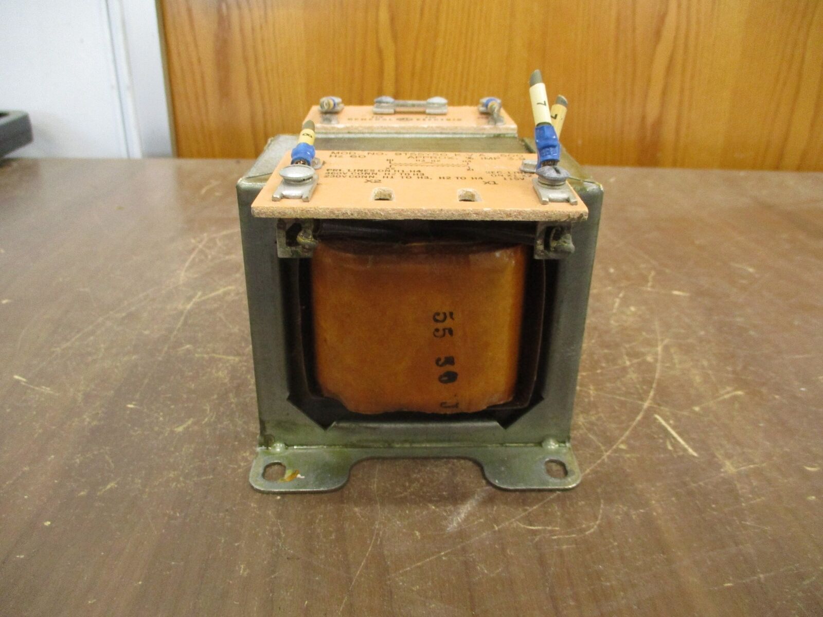 GE Transformer 9T55Y50 0.500kVA Pri: 230/460V Sec: 115V 60Hz Used