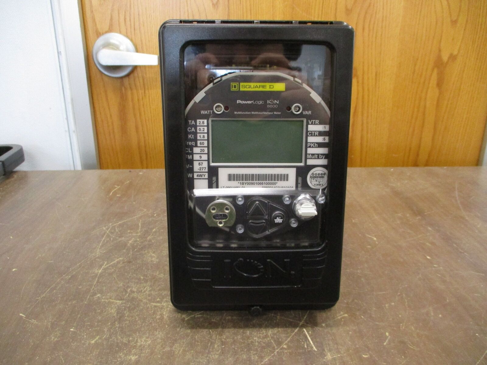 Square D PowerLogic ION 8600 Power Meter S8600A4C0H6A0A0A Used