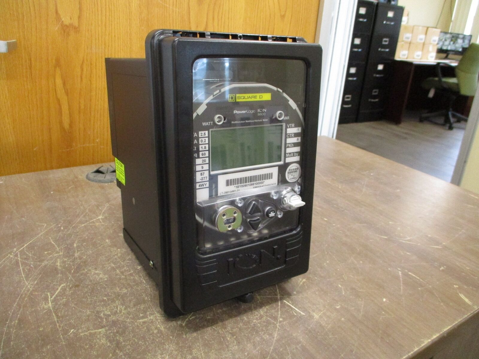 Square D PowerLogic ION 8600 Power Meter S8600A4C0H6A0A0A Used