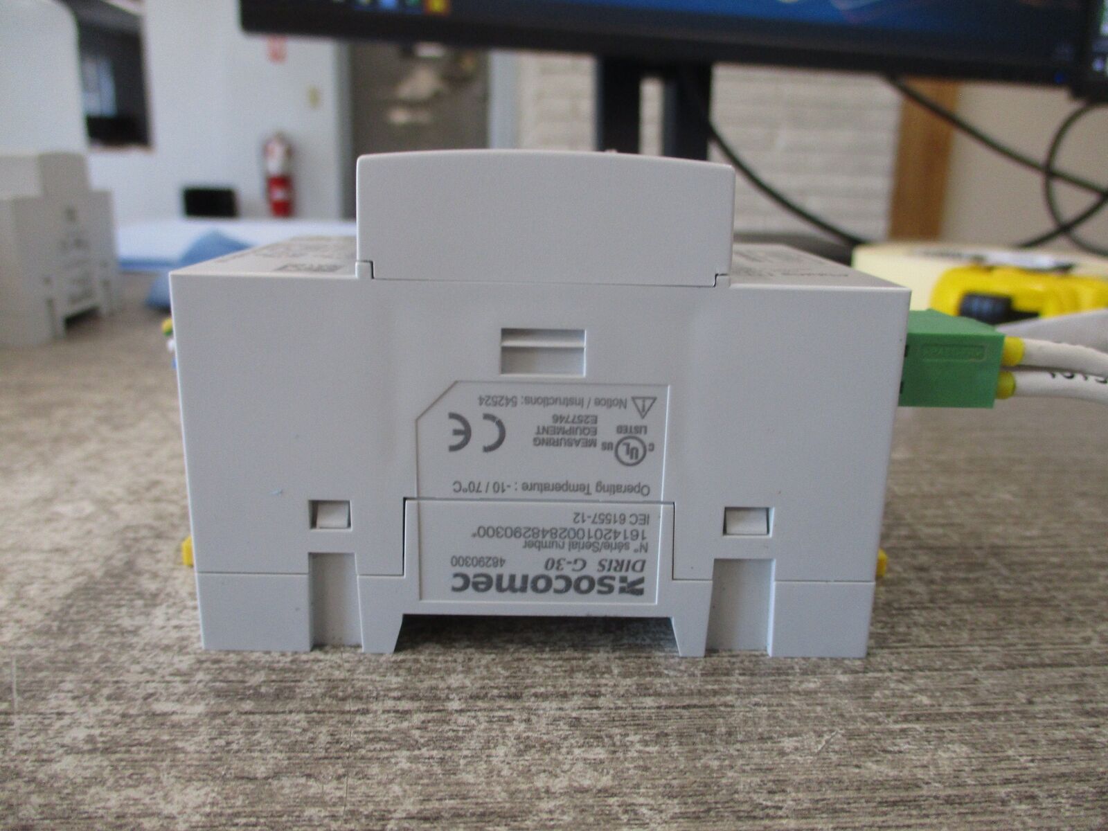 Socomec Communication Gateway DIRIS G-30 RS485 to Ethernet Used