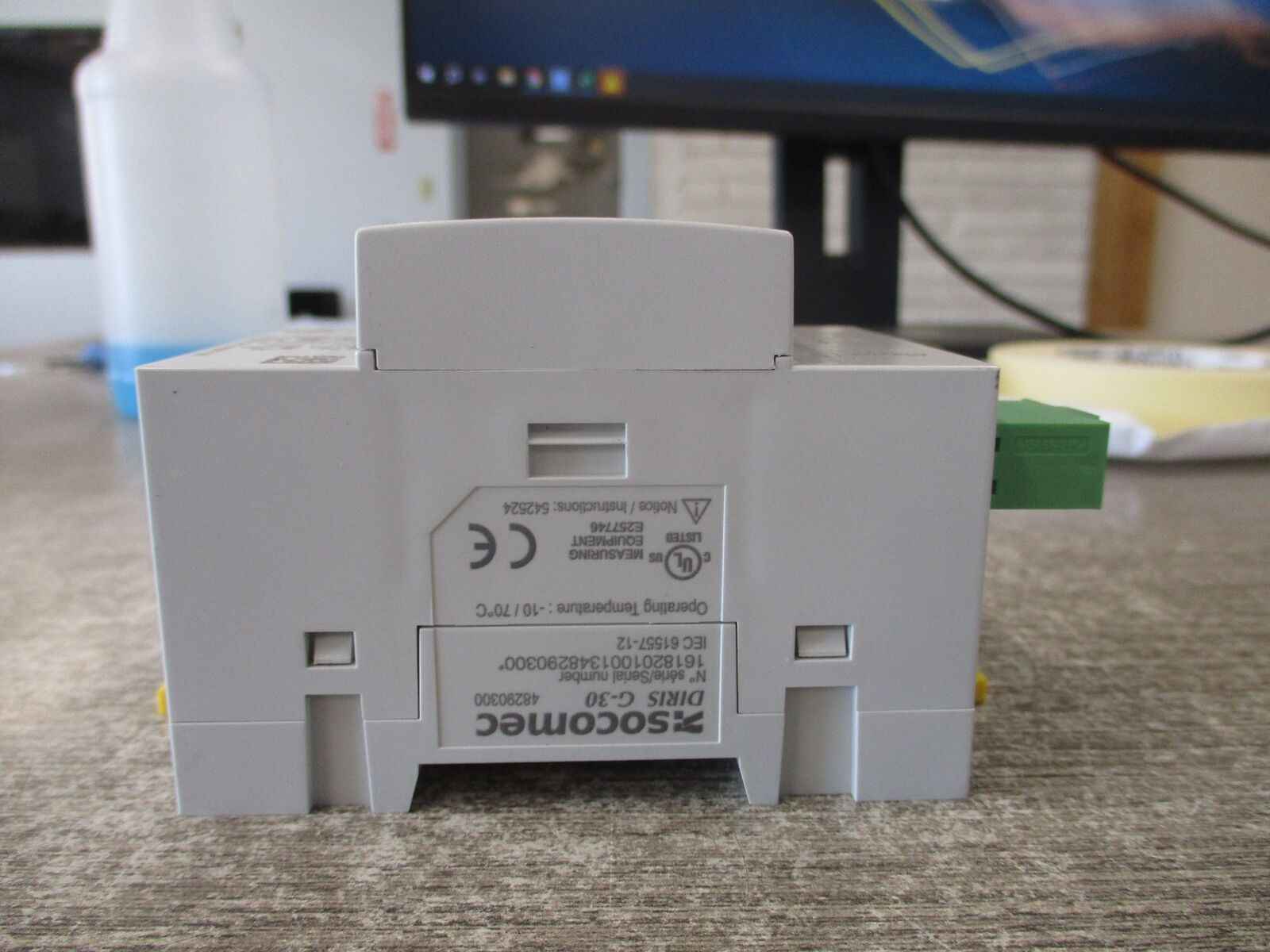 Socomec Communication Gateway DIRIS G-30 RS485 to Ethernet *Missing (1) Connecto