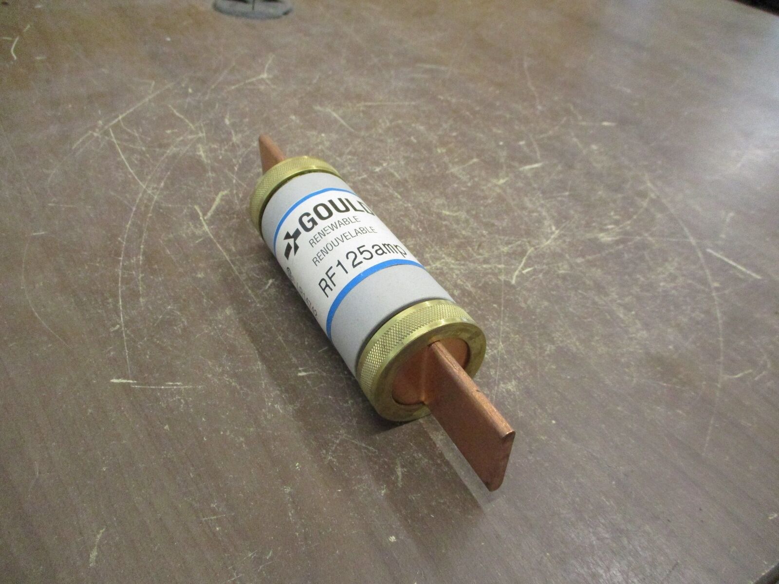 Gould Shawmut Fuse RF125 125A 250V New Surplus