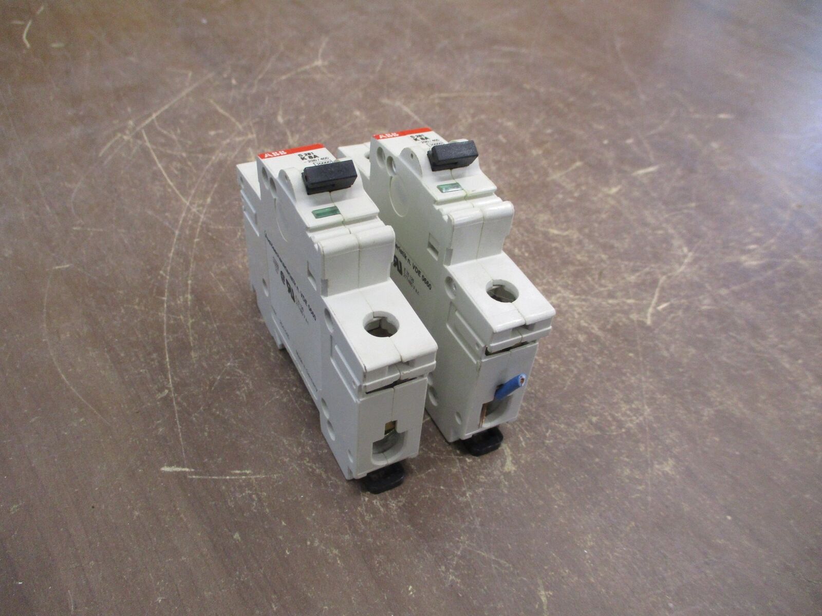 ABB Circuit Breaker S 281 K 8A 230/400V 8A 1P *Lot of 2* Used