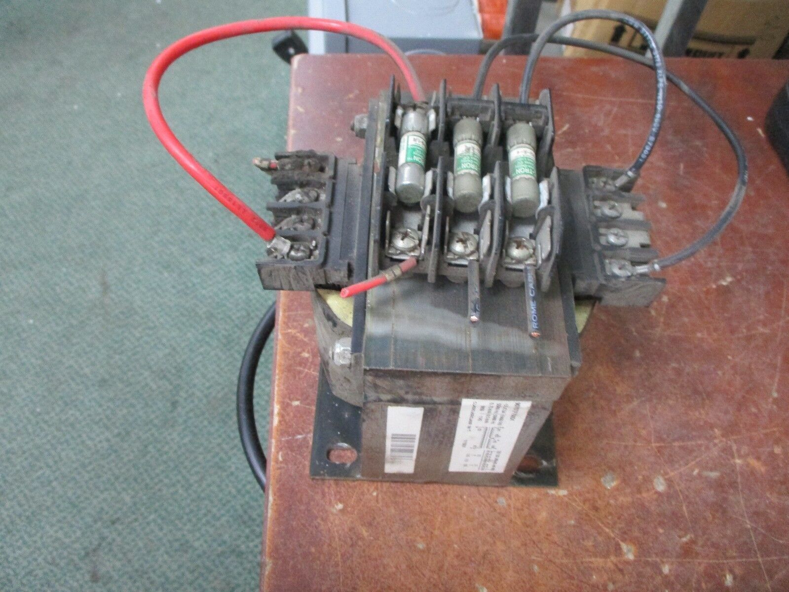 Square D Control Transformer 9070TF750D1 0.75KVA Pri: 240/480V Sec:120V Used