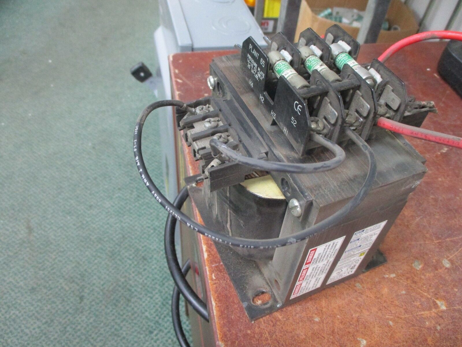 Square D Control Transformer 9070TF750D1 0.75KVA Pri: 240/480V Sec:120V Used