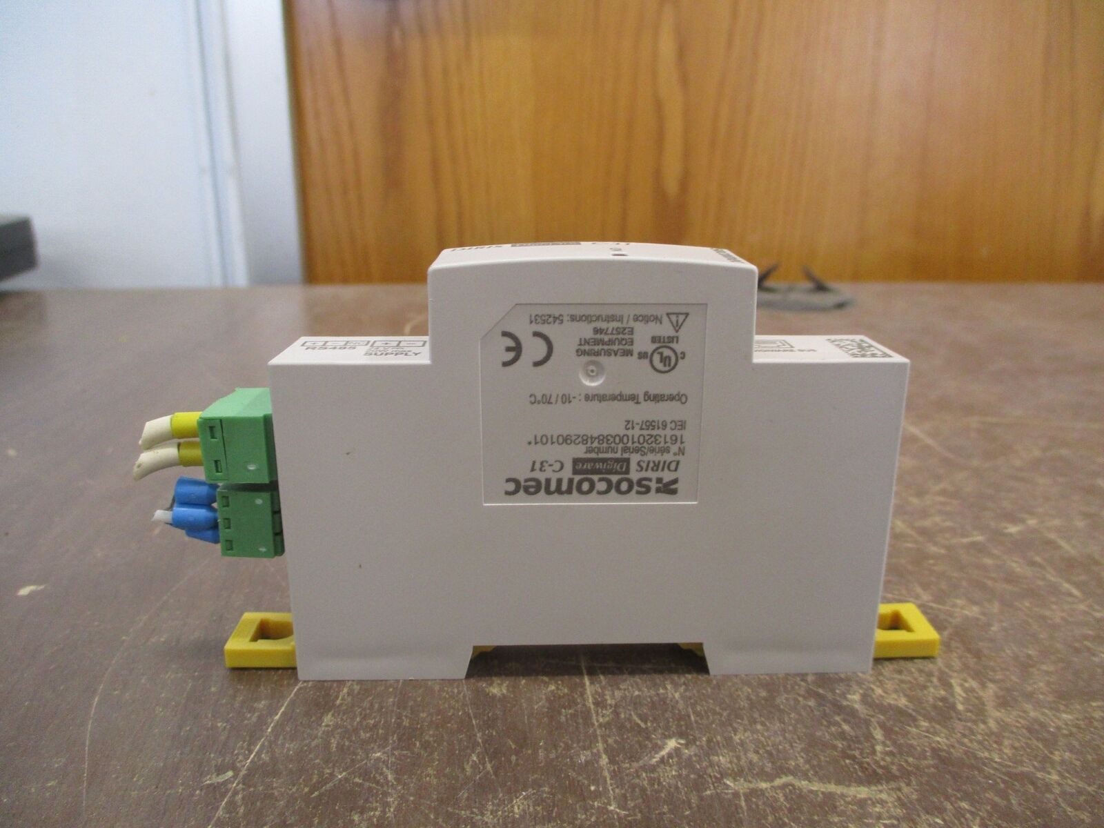 Socomec Digiware Control & Power Supply Interface DIRIS C-31 Used