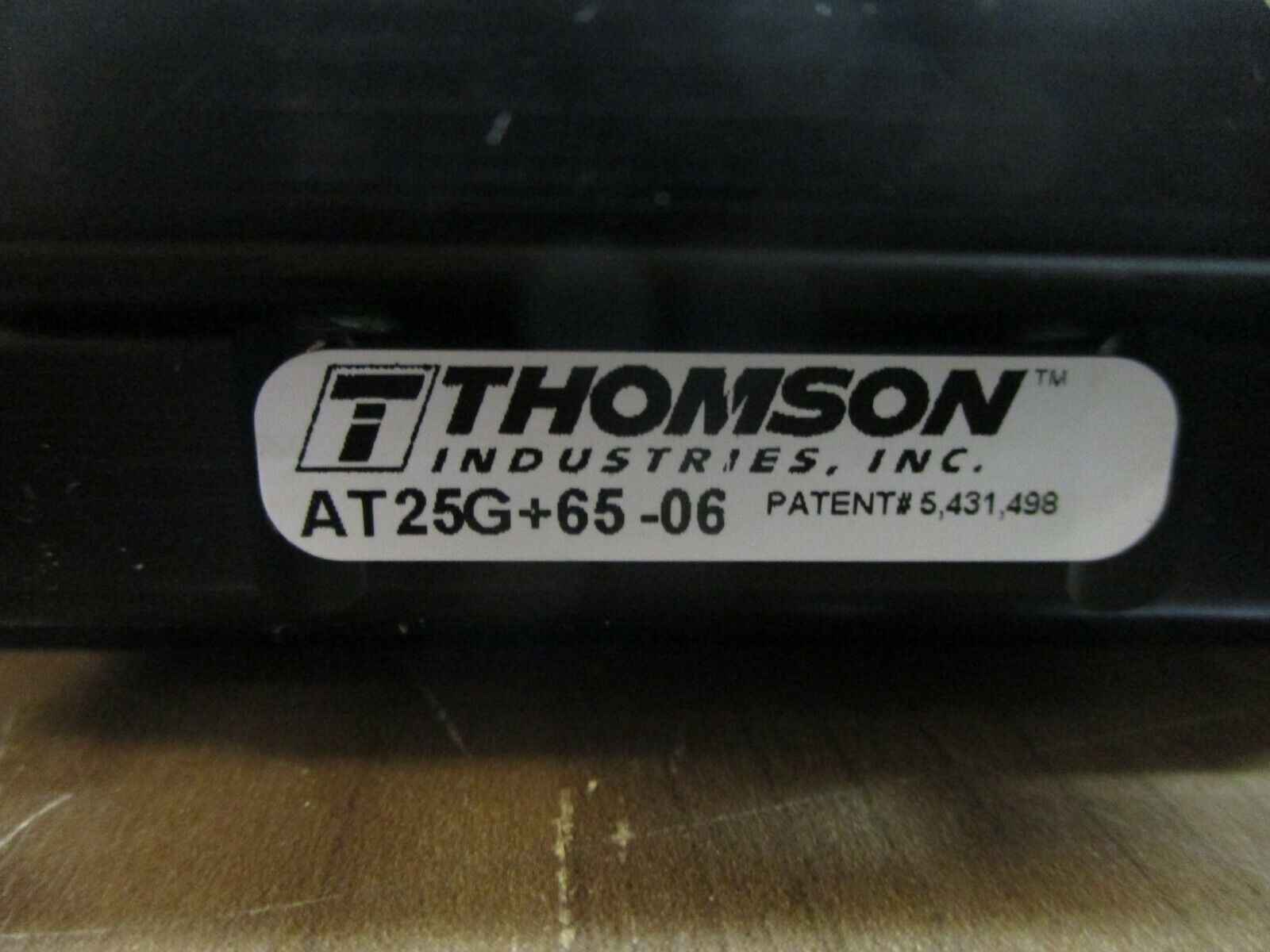 Thomson T-Series Ball Carriage Assembly AT25G+65-06 Used