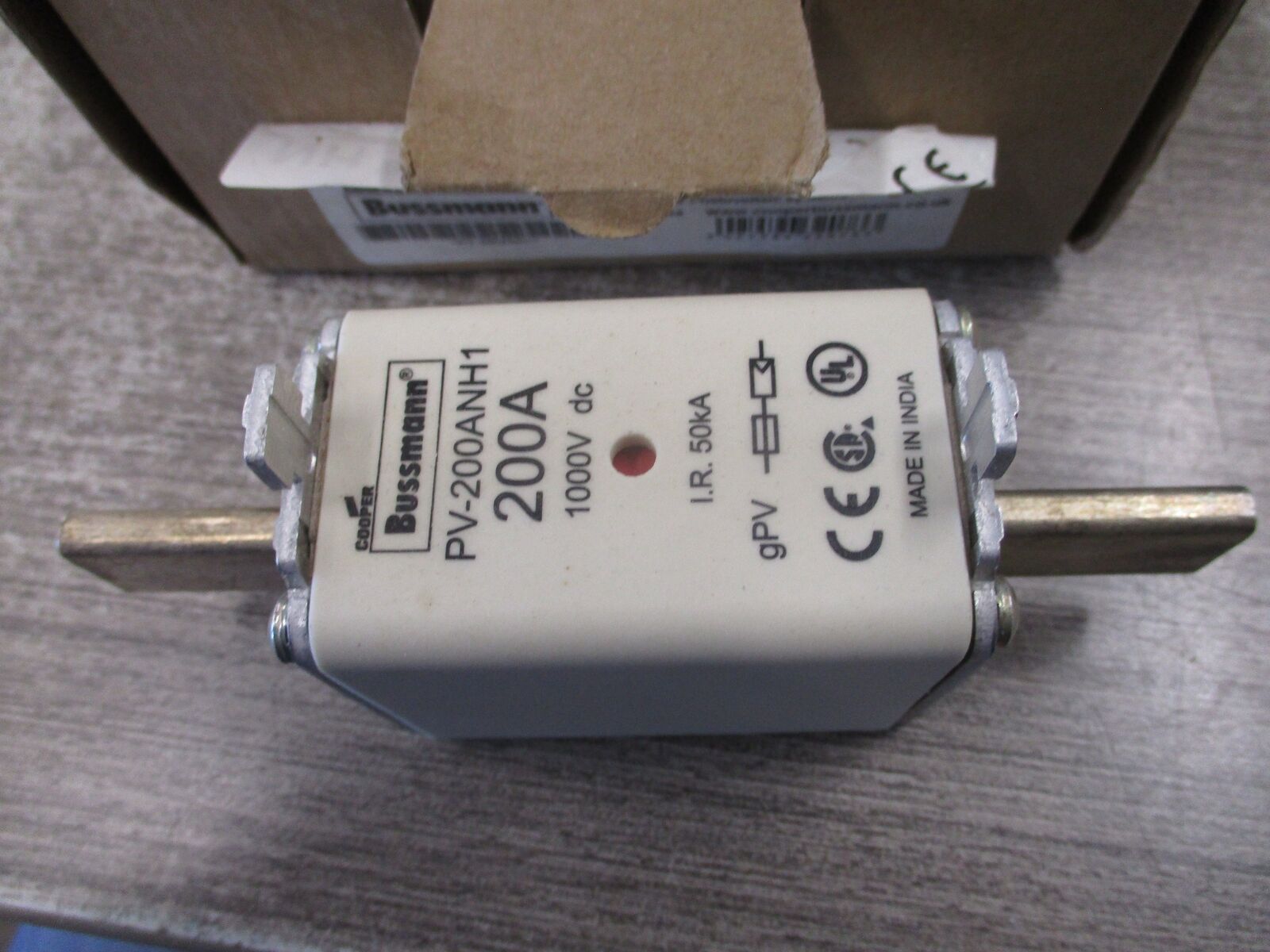 Bussmann Photovoltaic Fuse PV-200ANH1 200A 1000VDC *Box of 3* New Surplus