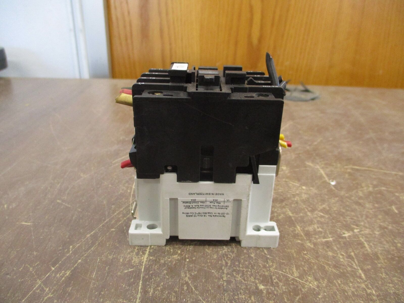 Sprecher + Schuh Contactor CA3-9-10 24V Coil 24A 600V Used