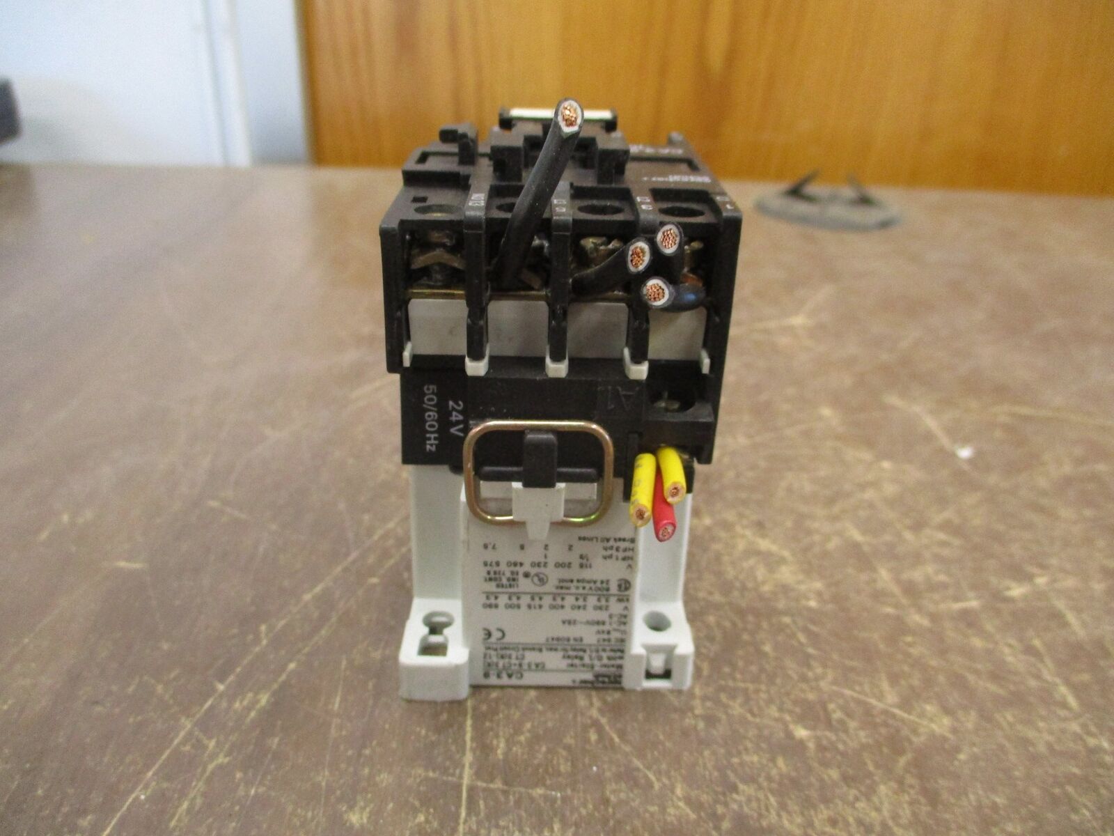 Sprecher + Schuh Contactor CA3-9-10 24V Coil 24A 600V Used
