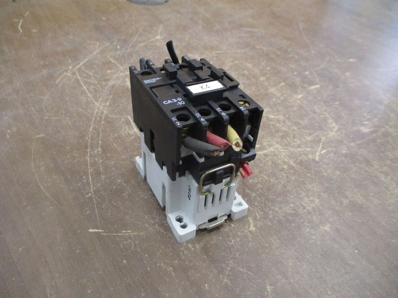 Sprecher + Schuh Contactor CA3-9-10 24V Coil 24A 600V Used