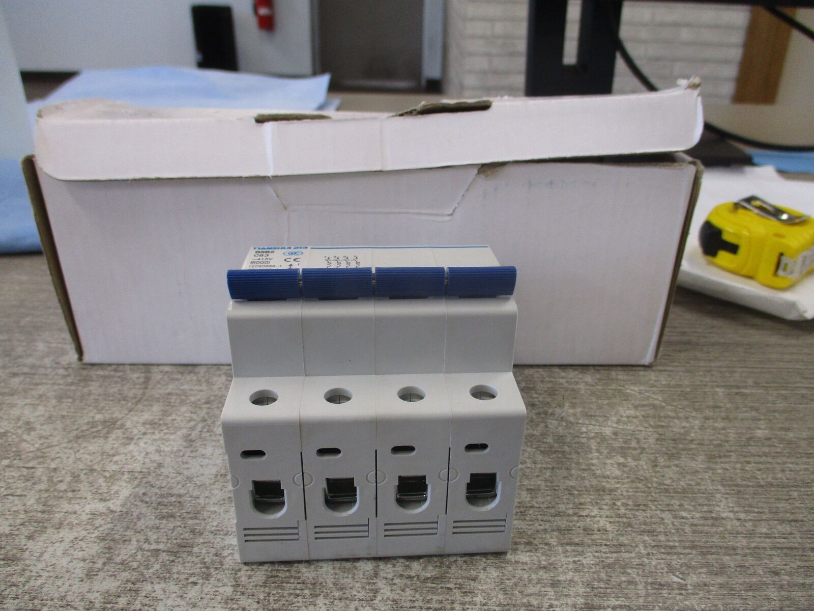 Tianshui 213 Circuit Breaker GSB2 C63 415V 63A 4P New Surplus
