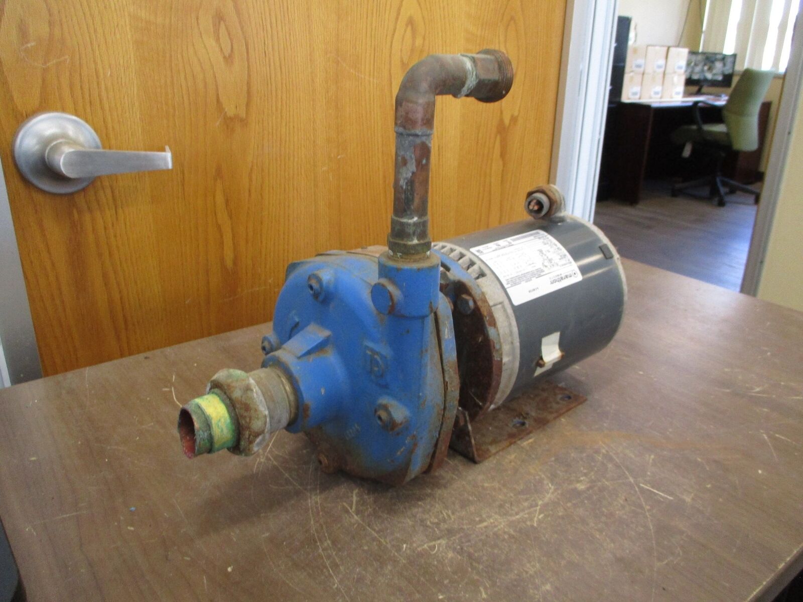 Ingersoll-Dresser Pump 1.2.5X.75X51-112-2-R 1.5HP 3600RPM 208-230/460V 3Ph Used