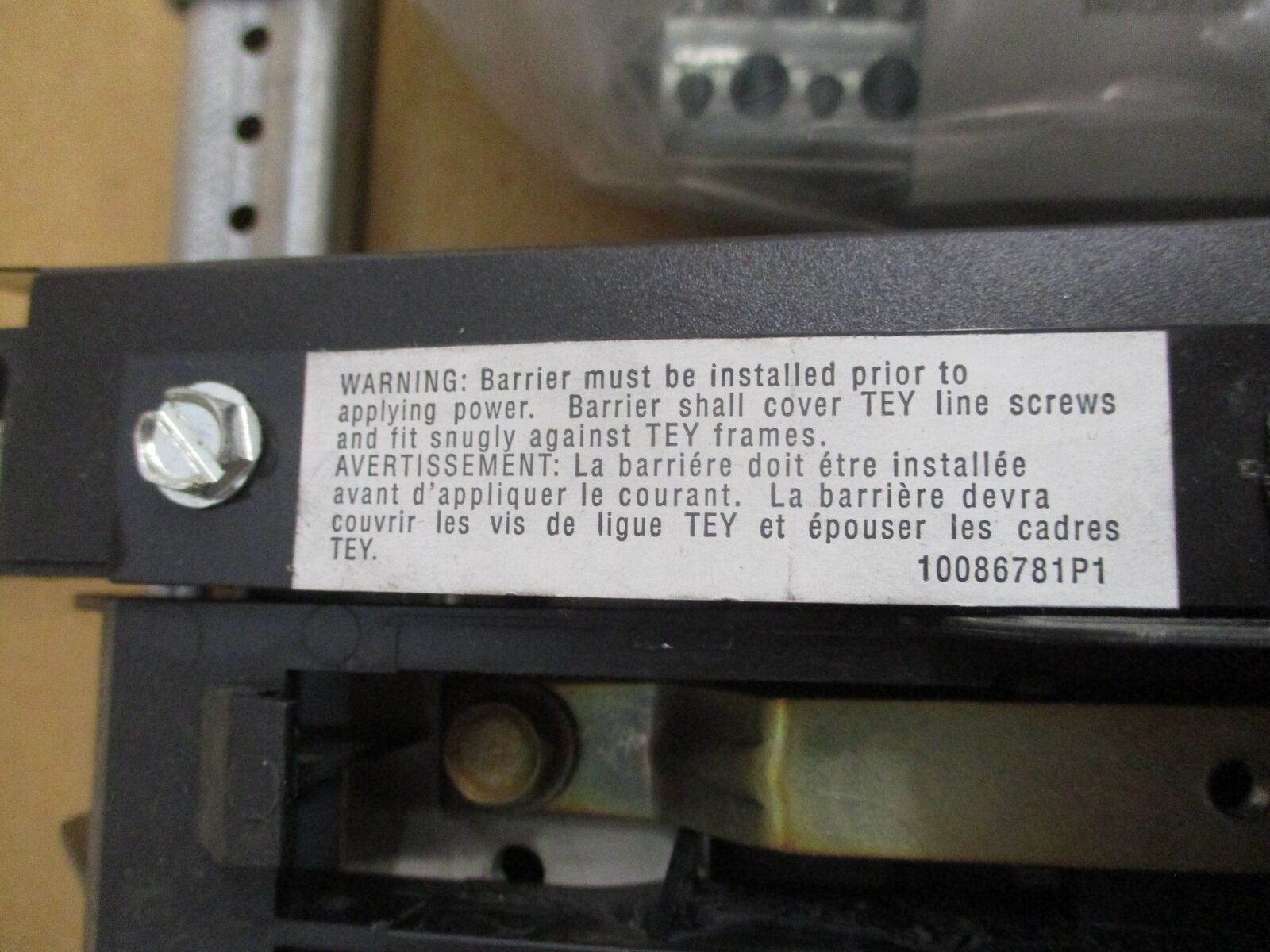 GE A-Series II Panelboard Interior AEF 3422MB 225A 480/277V 3P 4W New Surplus