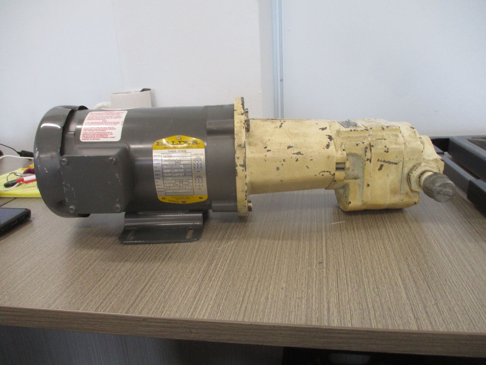 Viking Pump Spur Gear Pump W/Motor SG-0716-G0 1HP 1725RPM 208-230/460V 3Ph 60Hz