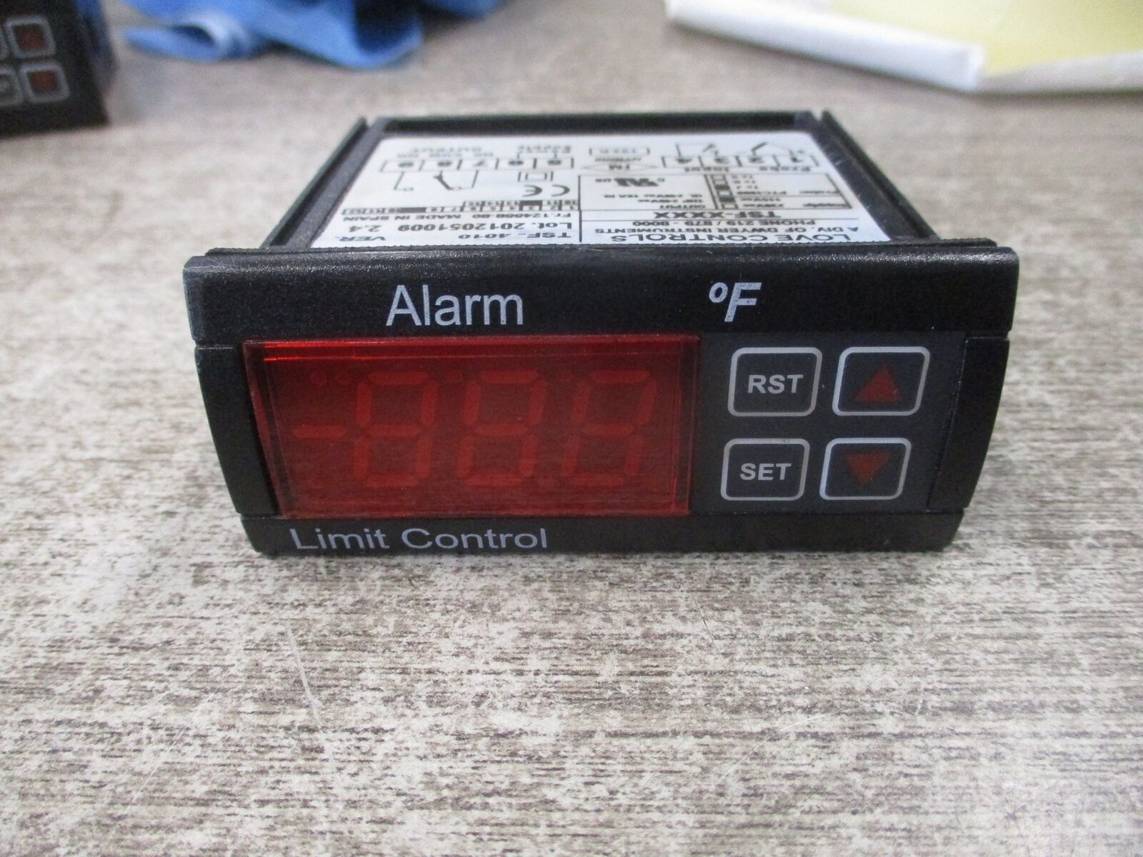 Love Controls Limit Controls TSF-4010 Ver. 2.4 Used