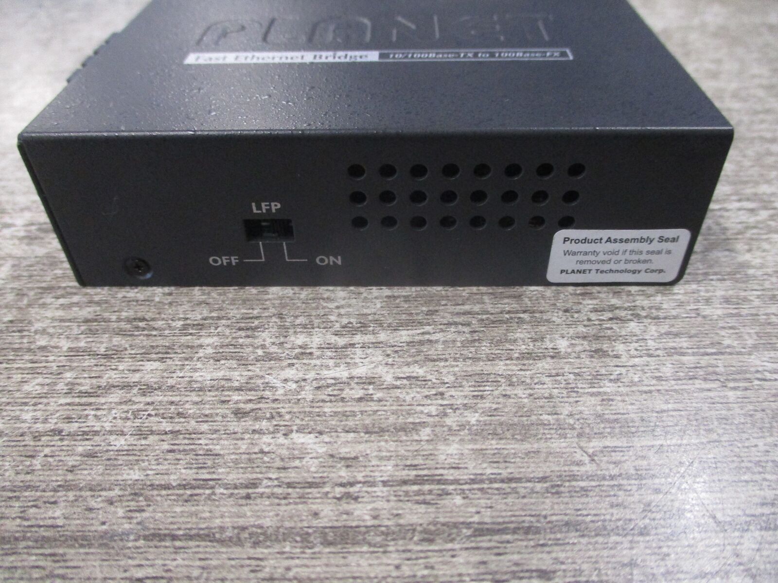 Planet Technology Fast Ethernet Bridge FT-802S15 V4 10/100 Base-TX to 100 Base-F