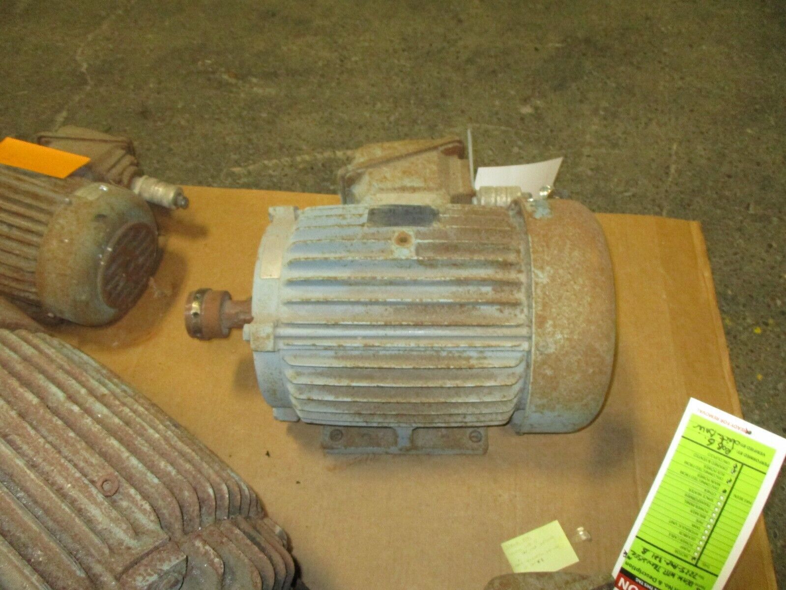 Westinghouse Motor PDH01004TE2 10HP 1800RPM 230/460V 23.5/11.7A 3Ph 4P 60Hz Used