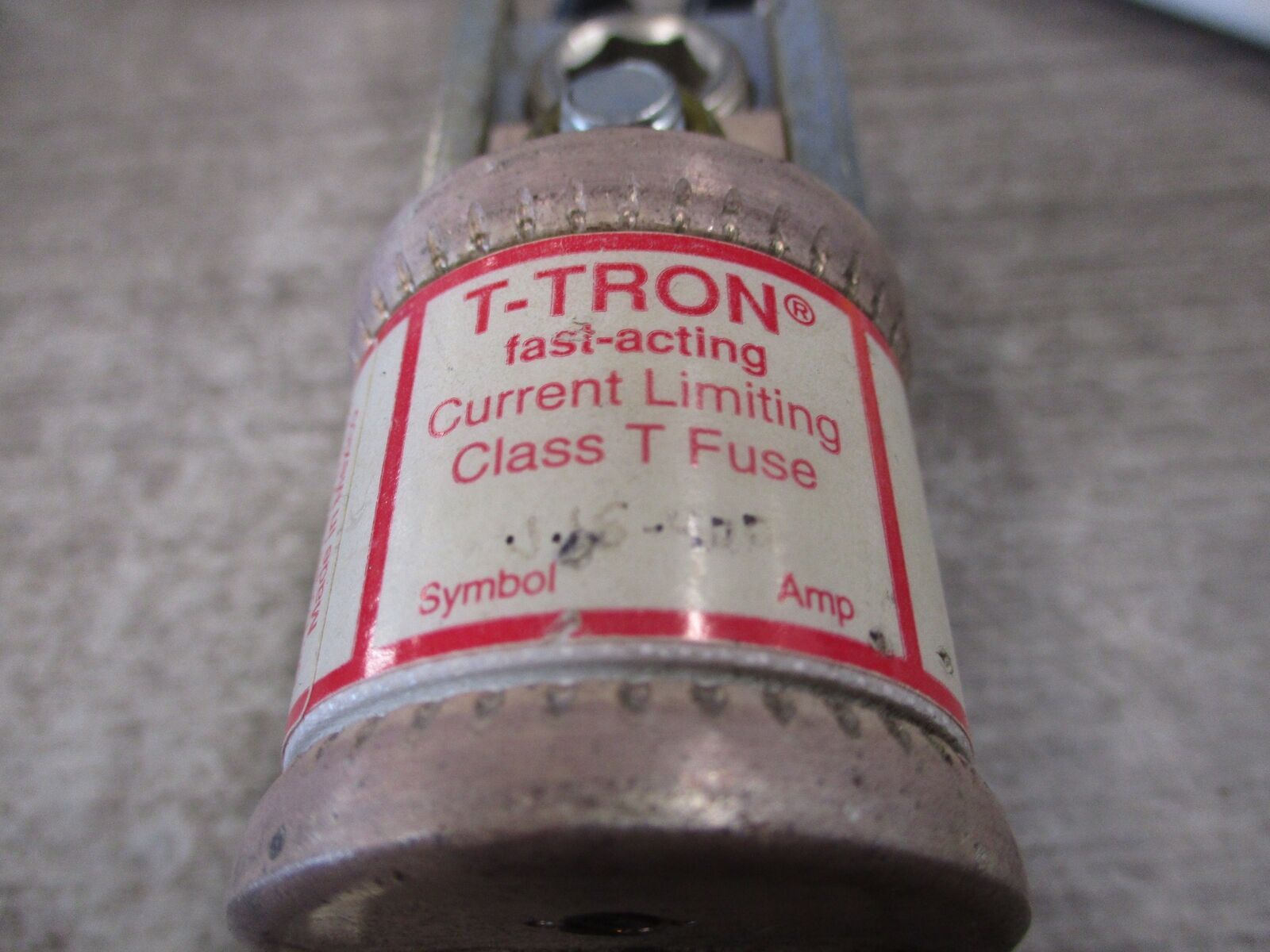 Buss Fuseholder W/Fuse T60400-1C 400A 600V 1P W/JJS-400 Fuse Used