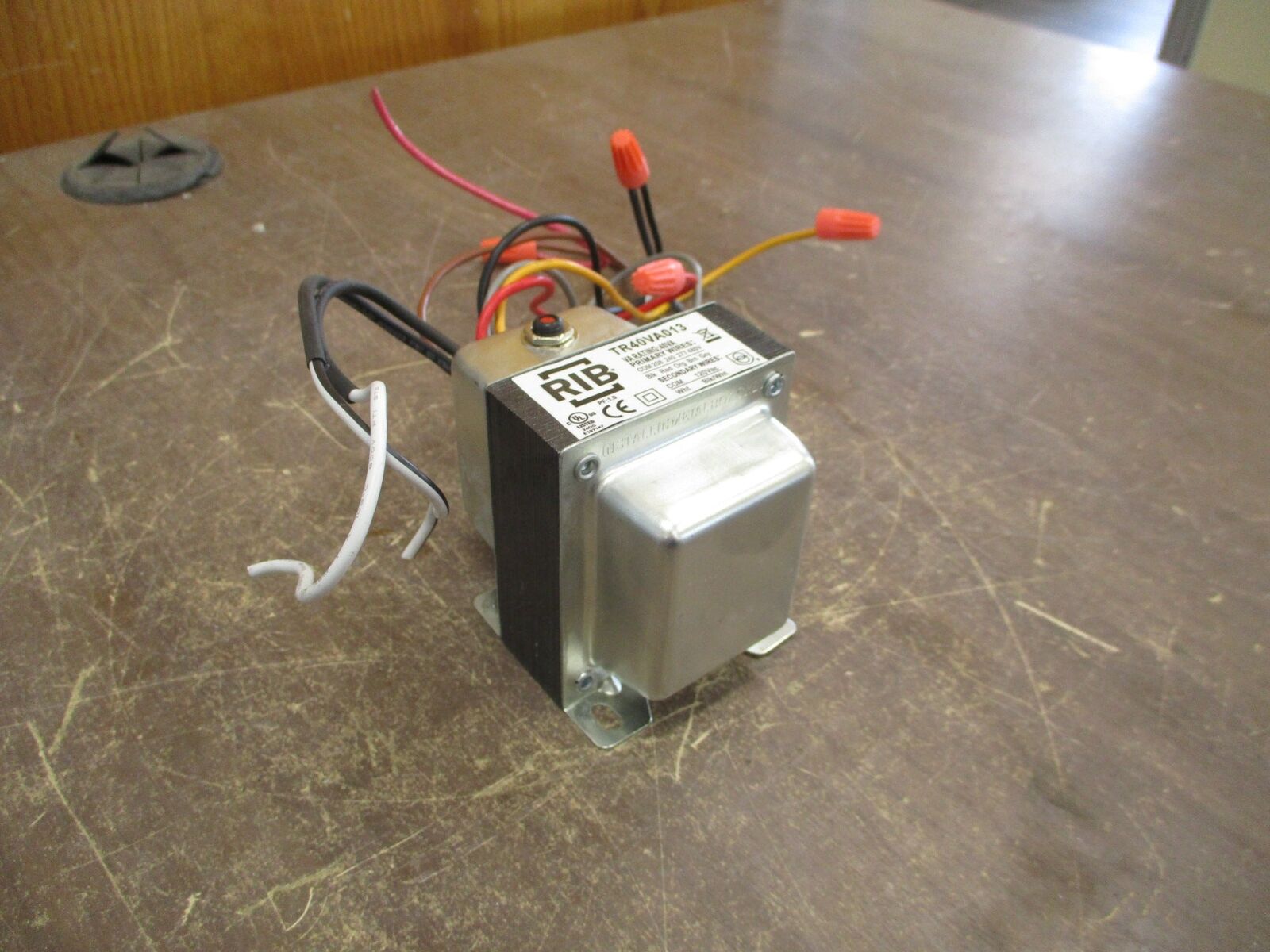 RIB Transformer TR40VA013 40VA Pri: 208/240/277/480V Sec: 120V Used