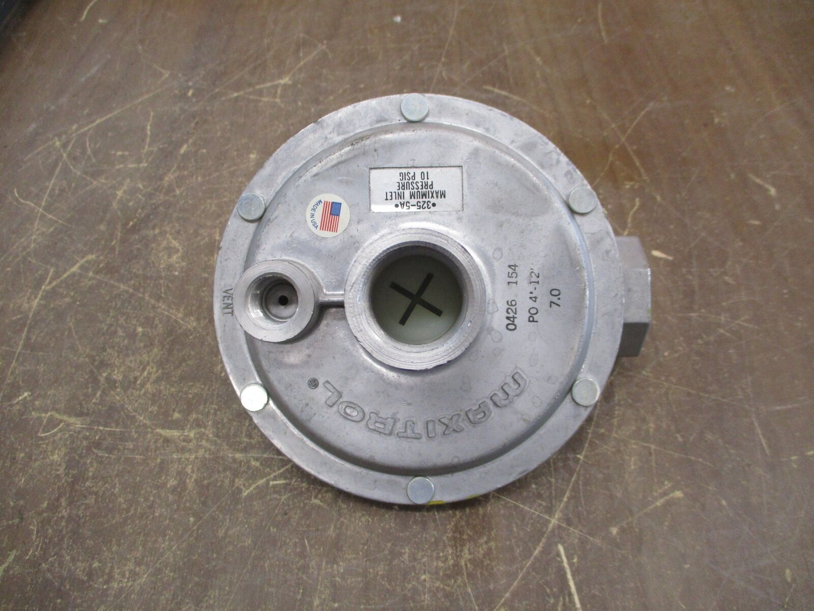 Maxitrol Pressure Regulator 325-5A 10PSIG Used