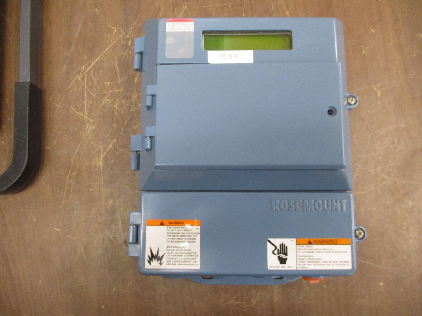 Rosemount Flow Transmitter 8750WA12ESR1A1FPSB100CA1N HM4AXD1US Used