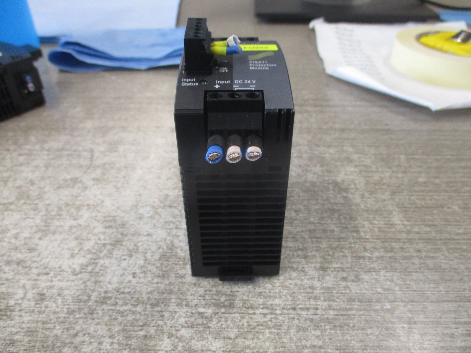 Puls Protection Module PISA11. CLASS2 Input: 24VDC / 15A Output: 24VDC 3.7A Used