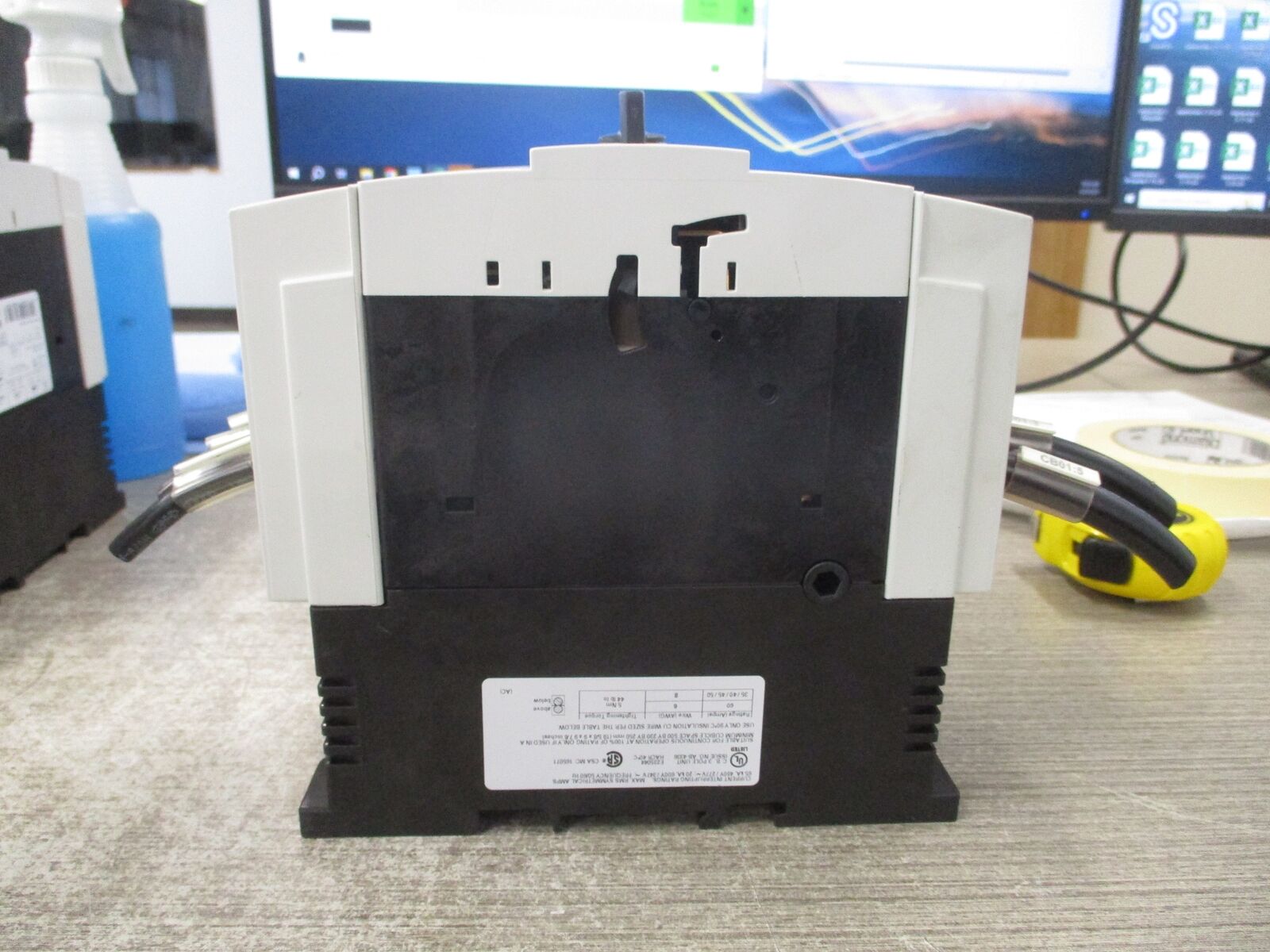 Siemens Sirius Circuit Breaker 3RV1742-5JD10 50A 600V Used