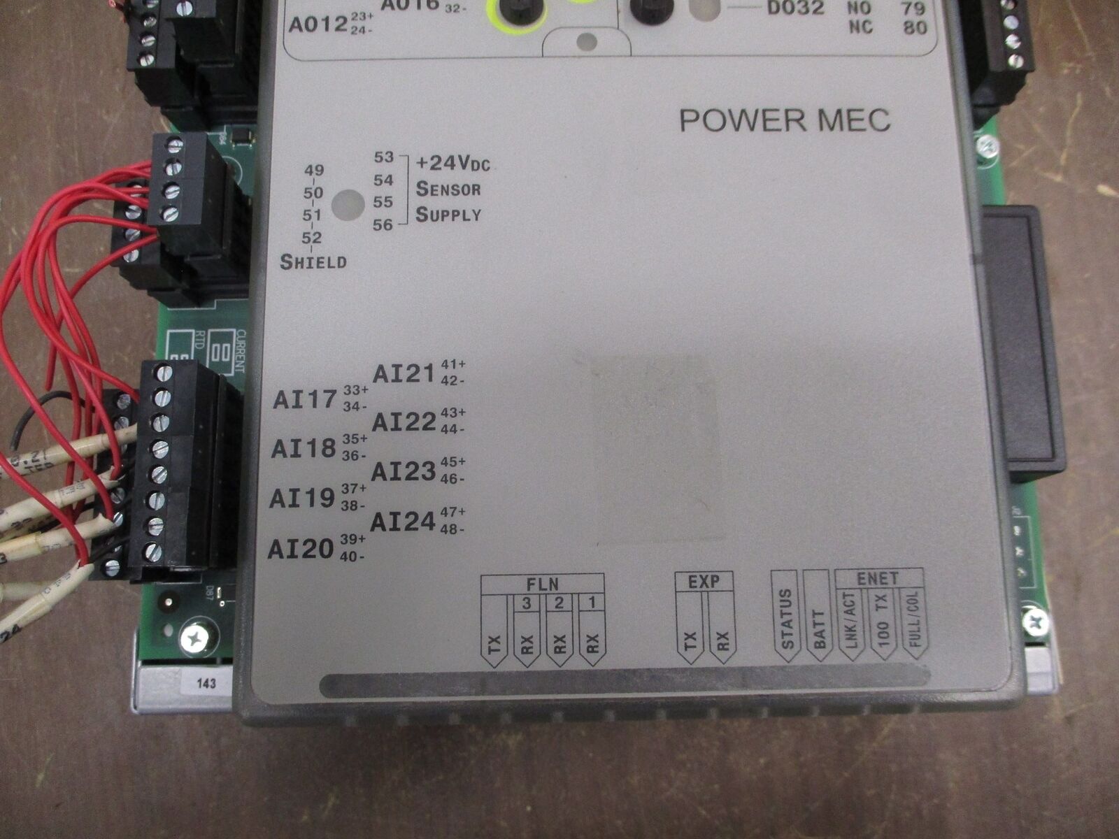 Siemens Power MEC Model 1210EF 549-629 PXM, HOA, ENET, FLN Used