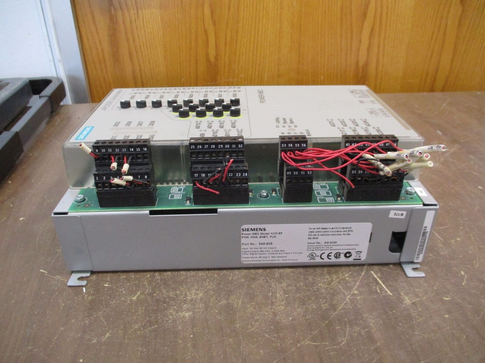Siemens Power MEC Model 1210EF 549-629 PXM, HOA, ENET, FLN Used
