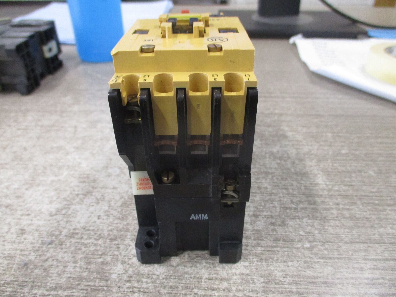 Allen-Bradley Starter 100-A30N*3 / 193-BSC 32 120V Coil Trip: 22-32A 600V Used