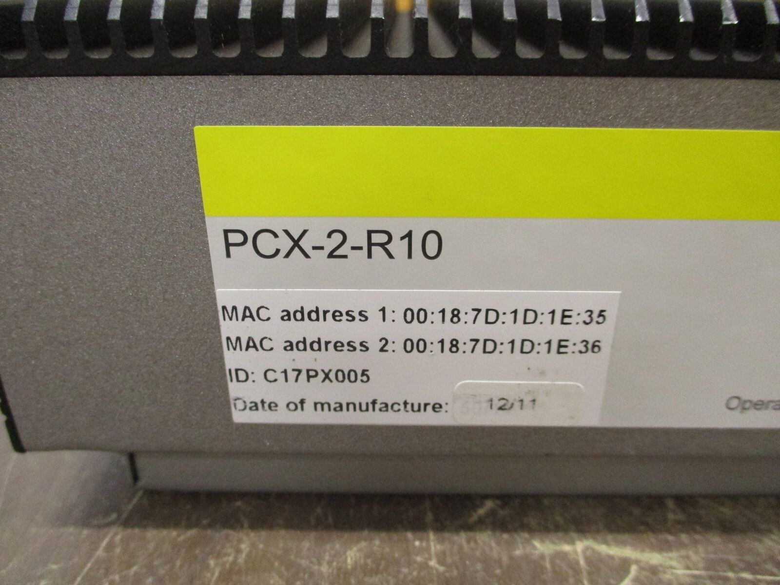 SSI Schafer Industrial Controller PCX-2-R10 9-36VDC 50W Used