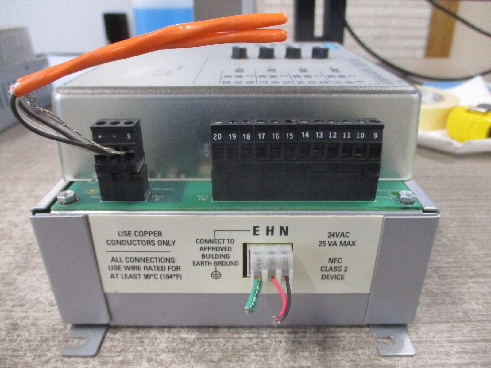 Siemens APOGEE Automation Digital Point Expansion Module 549-213 W/HOA 4DI,DO Us
