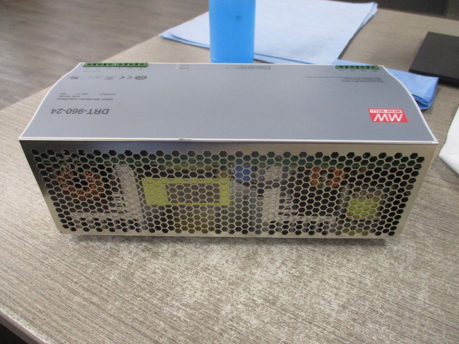 Mean Well Power Supply DRT-960-24 Input: 400-500VAC / 3Ph / 2.4A / 50/60Hz Outpu