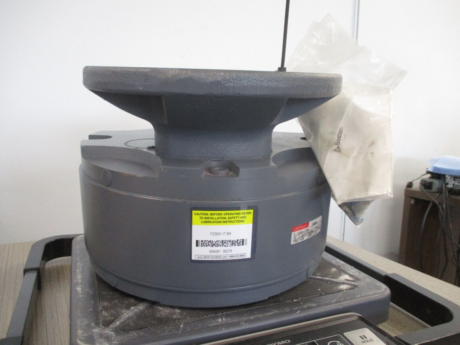 Boston Gear Helical Reducer F239D-17-B9 1750 RPM In Ratio 17.28:1 4.96HP 2959LP