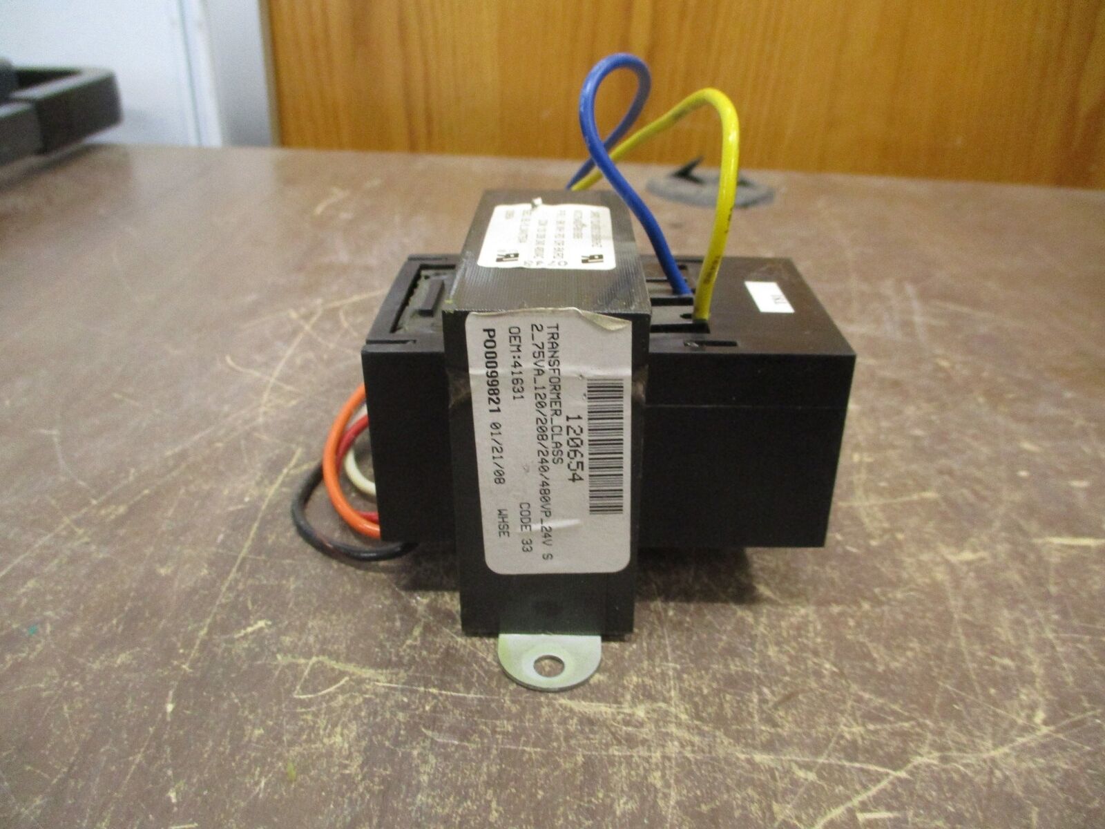 Jard Transformer NTJ754824-B81B95 75VA Pri: 120/208/240/480V Sec: 24V 50/60Hz