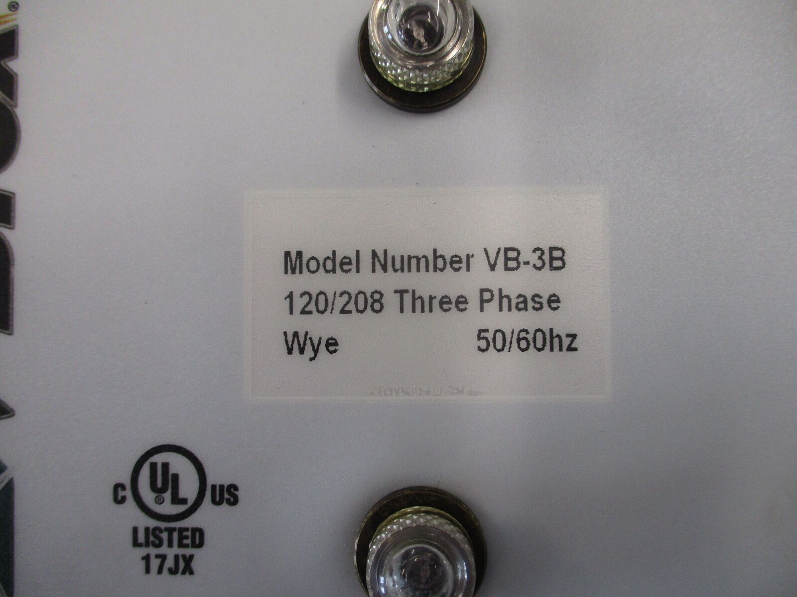 V-Blox Surge Suppressor VB-3B 120/208V 3Ph 50/60Hz Used