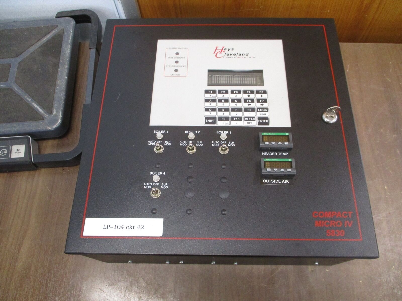 Hays Cleveland Compact Micro IV5830 Boiler Control 120V 50/60Hz Used