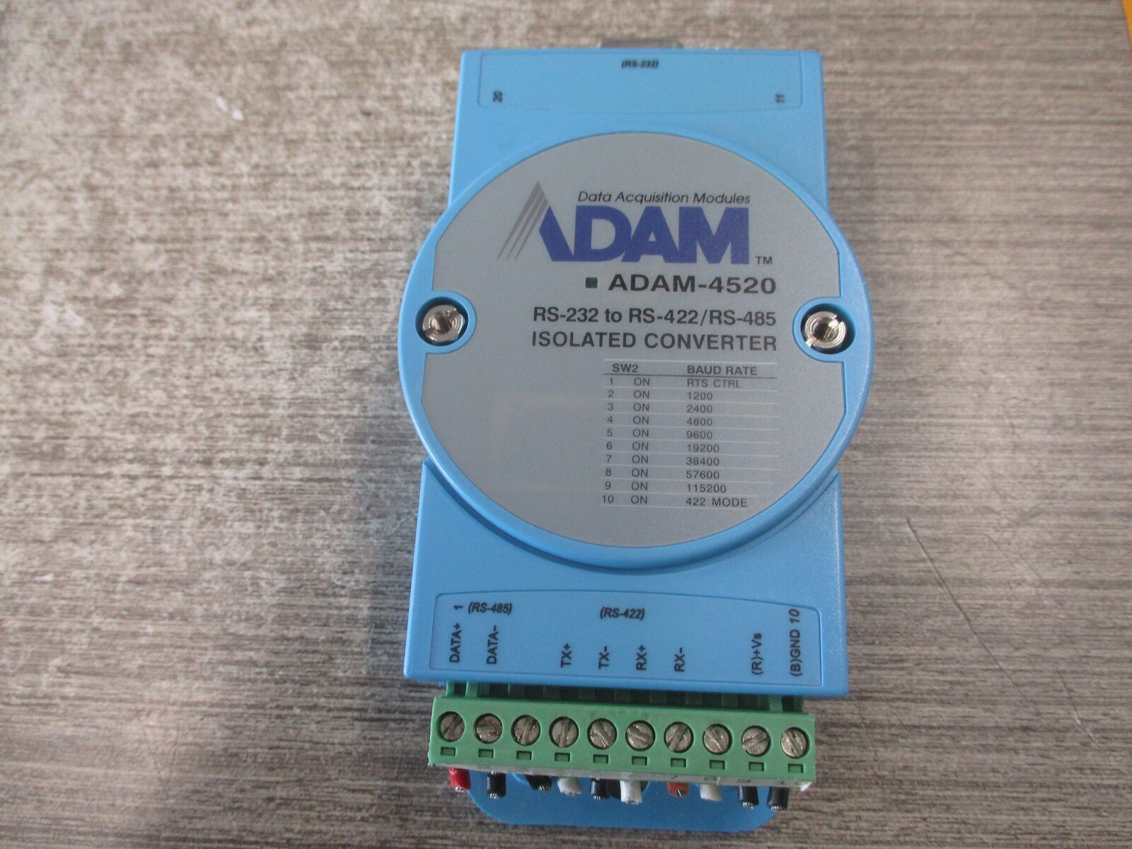 Adam Isolated Converter ADAM-4520 RS-232 to RS-422/RS-485 Used